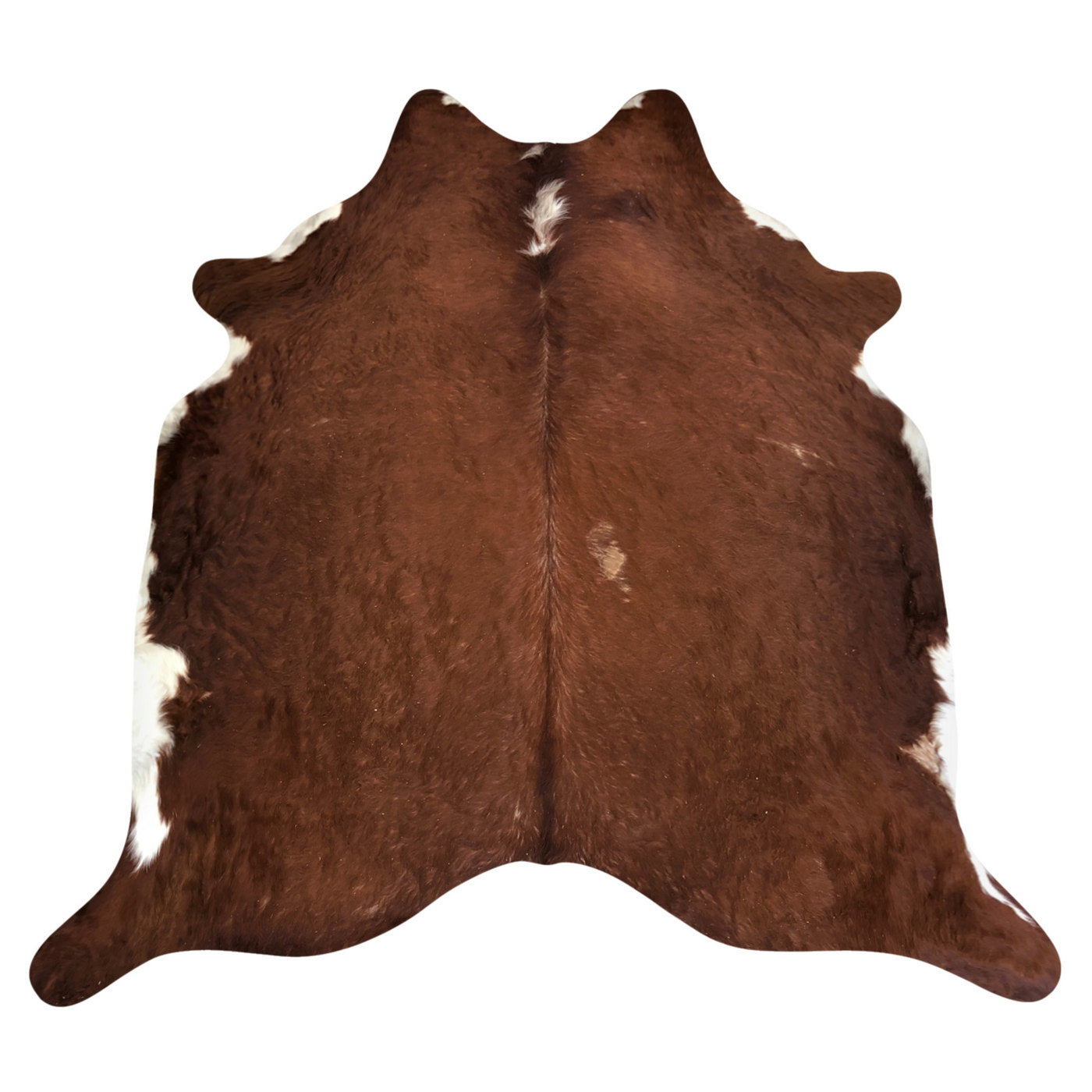 Natural Brazilian Cowhide 7' 0" x 7' 3"