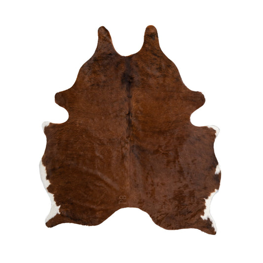 Natural Brazilian Cowhide 5' 11" x 5' 11"